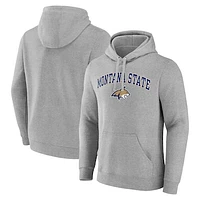 Men's Gray Montana State Bobcats Campus Pullover Hoodie