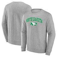 Men's Gray North Dakota Campus Sweatshirt