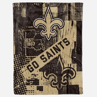 New Orleans Saints 60" x 80" Hometown Blanket