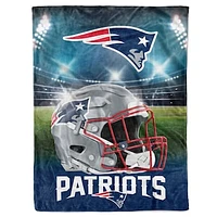 New England Patriots 60" x 80" Stadium Lights Blanket