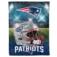 New England Patriots 60" x 80" Stadium Lights Blanket