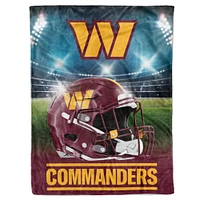 Washington Commanders 60" x 80" Stadium Lights Blanket