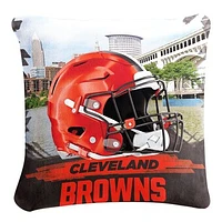 Cleveland Browns 16" x 16" City Sketch Pillow