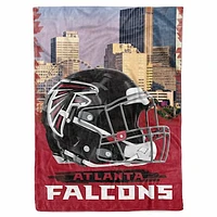 Atlanta Falcons 66" x 90" City Sketch Blanket