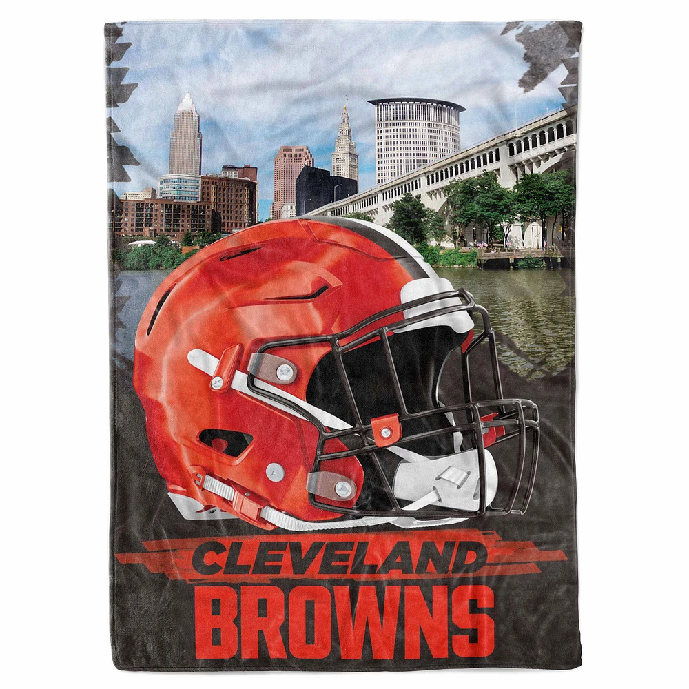 Cleveland Browns 66" x 90" City Sketch Blanket