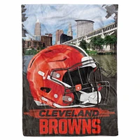 Cleveland Browns 66" x 90" City Sketch Blanket