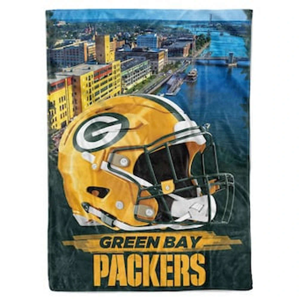 Green Bay Packers 66" x 90" City Sketch Blanket