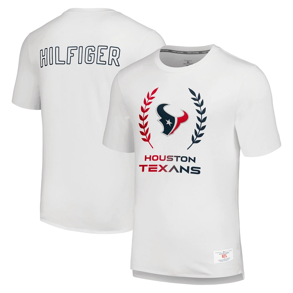 Men's Tommy Hilfiger White Houston Texans Miles T-Shirt