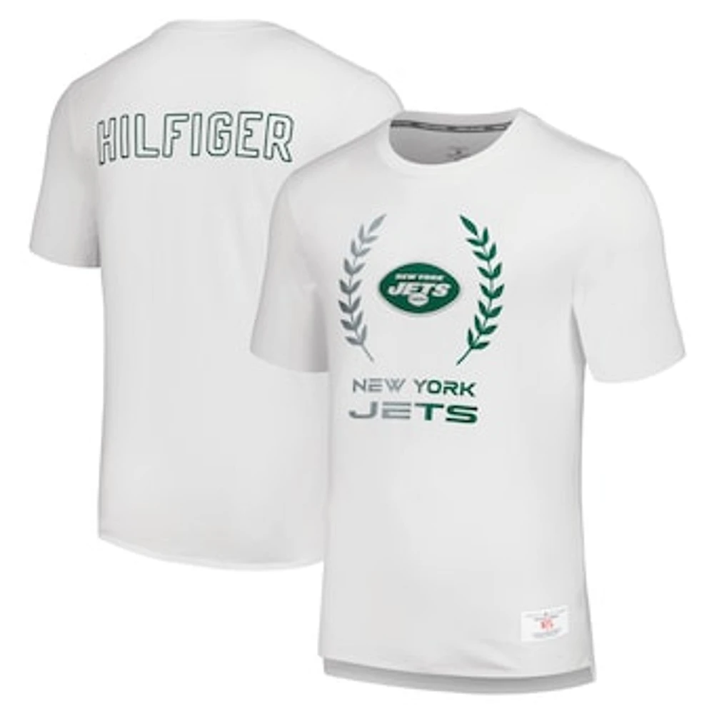 Men's Tommy Hilfiger White New York Jets Miles T-Shirt