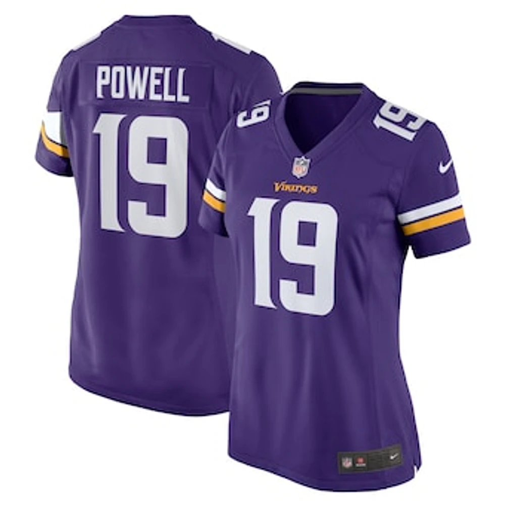 Women's Nike Brandon Powell Purple Minnesota Vikings Game Jersey