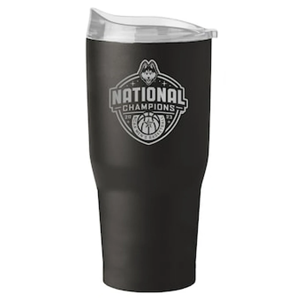 UConn Huskies 2023 NCAA Men’s Basketball National Champions 30oz. Etched Tumbler