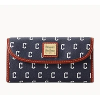 Women's Dooney & Bourke Cleveland Guardians Team Color Continental Clutch