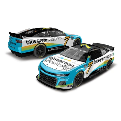 Action Racing Corey LaJoie 2023 #7 Bluegreen Vacations 1:24 Regular Paint Die-Cast Chevrolet Camaro