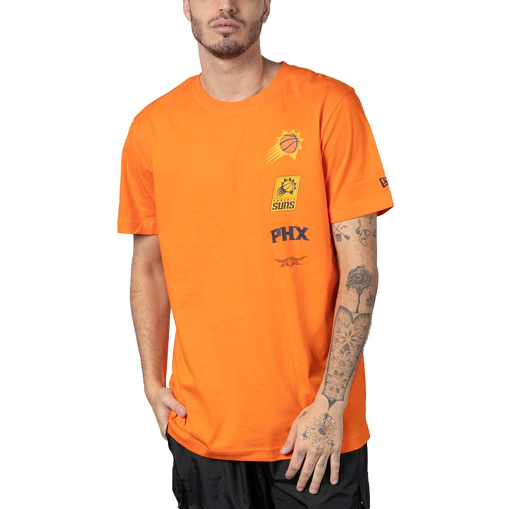 Men's 5th & Ocean by New Era  Orange Phoenix Suns 2023/24 City Edition T-Shirt