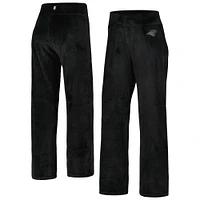 Women's DKNY Sport  Black Carolina Panthers Demi Straight Leg Pants