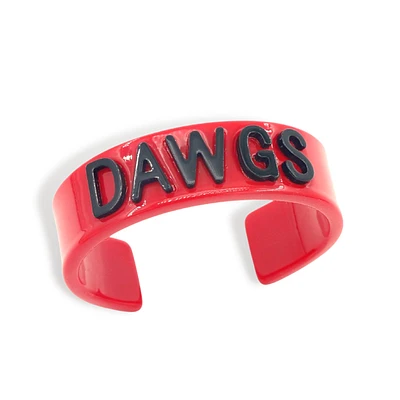 Brianna Cannon Georgia Bulldogs Wordmark Cuff Bracelet