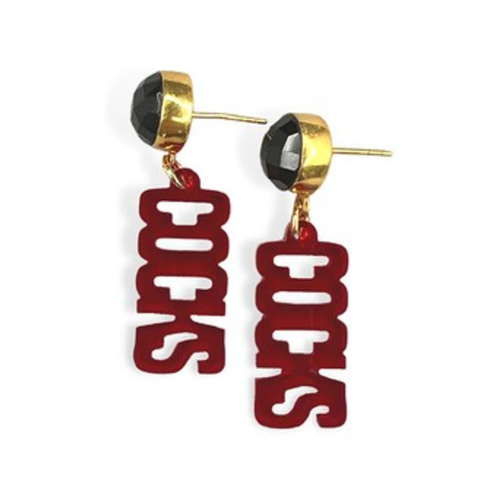 Brianna Cannon South Carolina Gamecocks Mini Logo Earrings