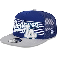 Men's New Era Royal Los Angeles Dodgers Speed Golfer Trucker Snapback Hat