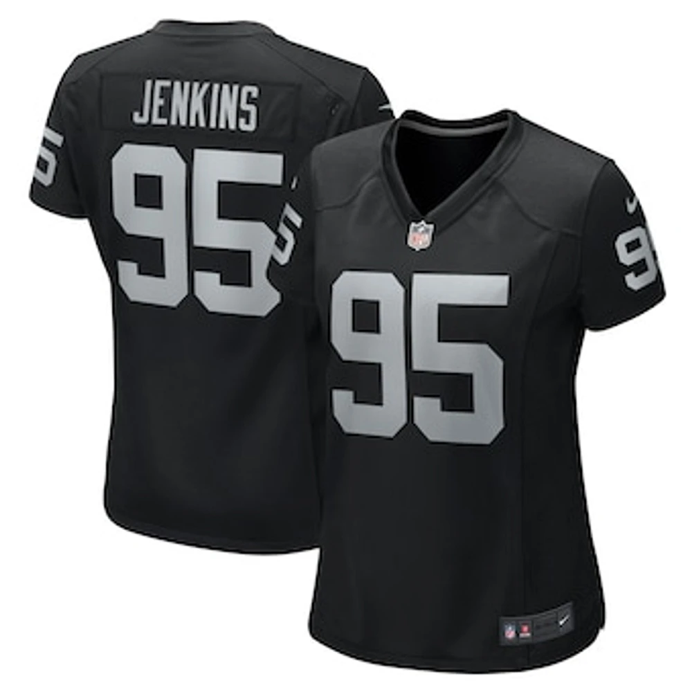 Women's Nike John Jenkins Black Las Vegas Raiders Game Jersey