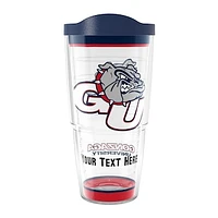 Tervis Gonzaga Bulldogs 24oz. Personalized Tradition Fan Classic Tumbler
