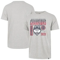 '47  Gray UConn Huskies 2023 NCAA Men’s Basketball National Champions Mascot T-Shirt