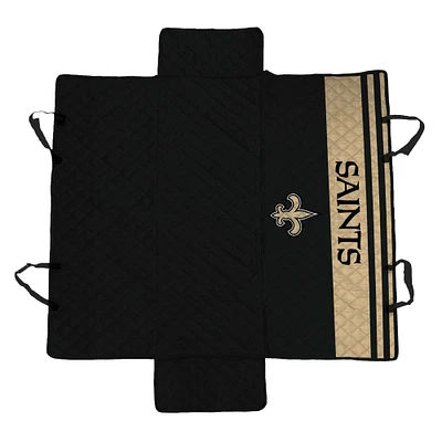 New Orleans Saints Pet Hammock Car Seat Protector