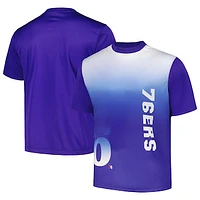 Men's Royal Philadelphia 76ers Sublimated T-Shirt