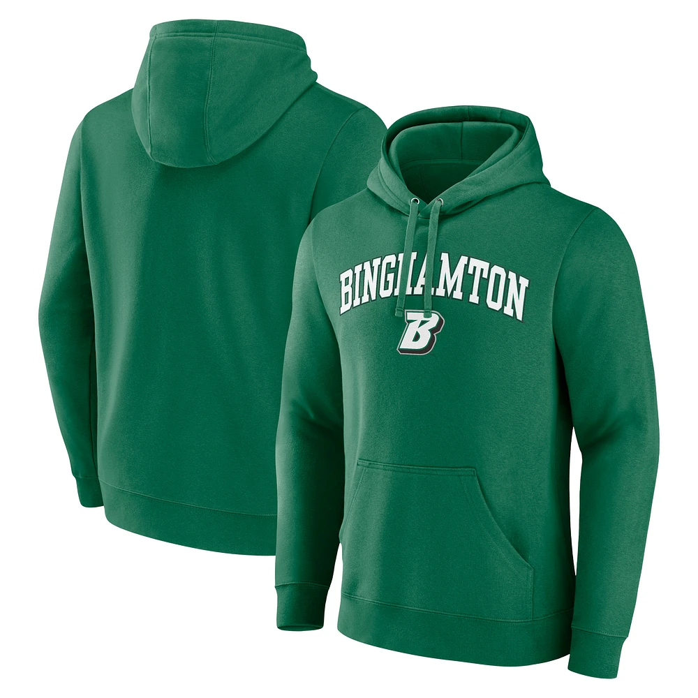 Men's Green Binghamton Bearcats Campus Pullover Hoodie