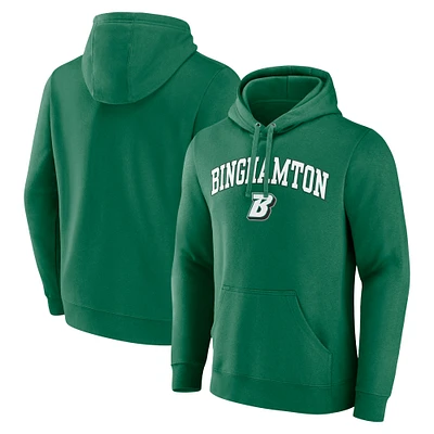 Men's Green Binghamton Bearcats Campus Pullover Hoodie