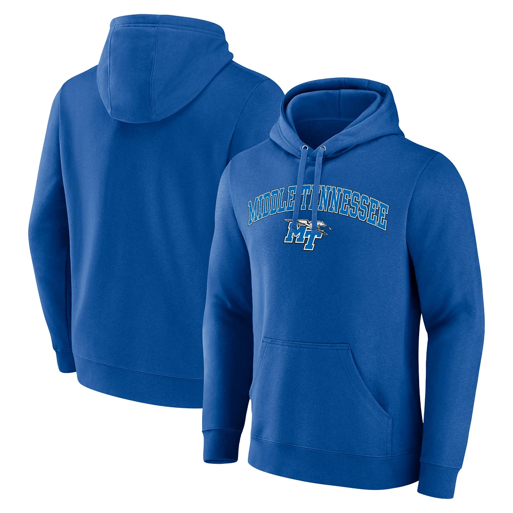 Men's Royal Mid. Tenn. St. Blue Raiders Campus Pullover Hoodie