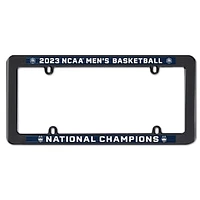 WinCraft  UConn Huskies 2023 NCAA Men's Basketball National Champions Thin Rim Plastic License Plate Frame