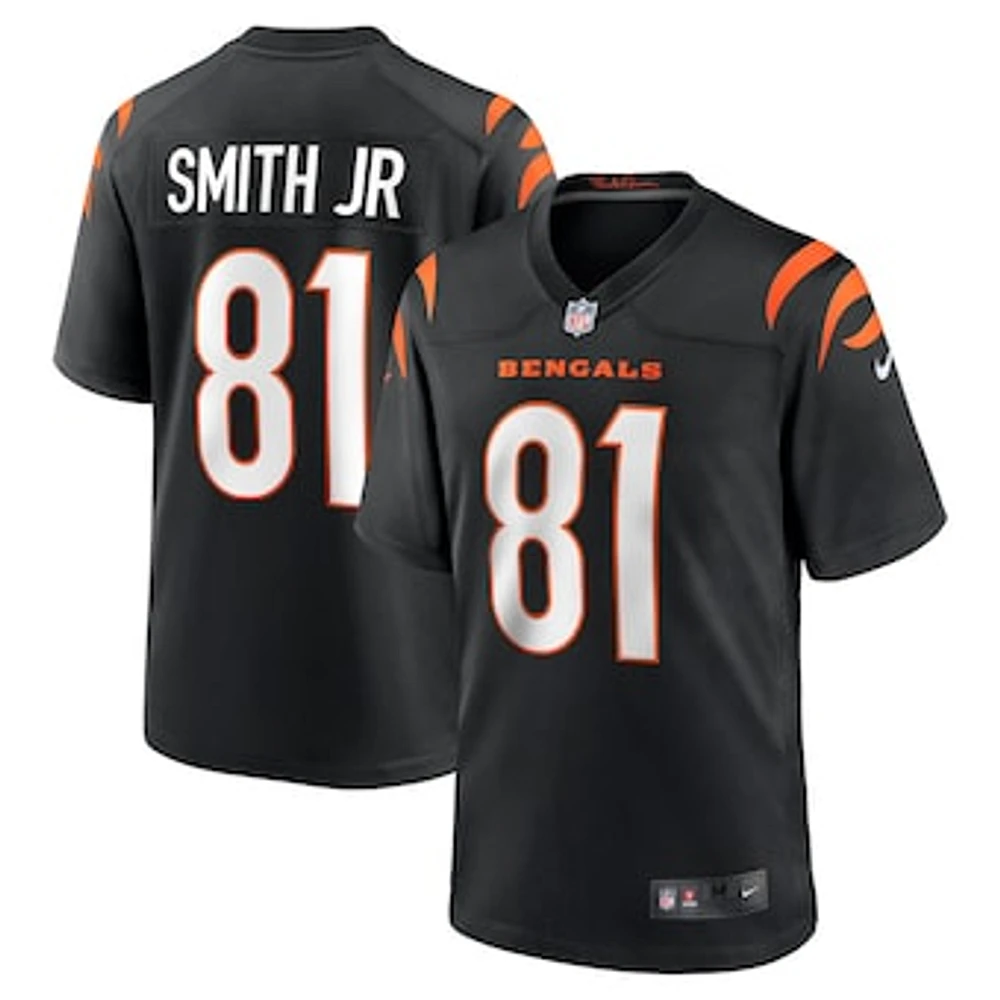 Men's Nike Irv Smith Jr. Black Cincinnati Bengals Game Jersey