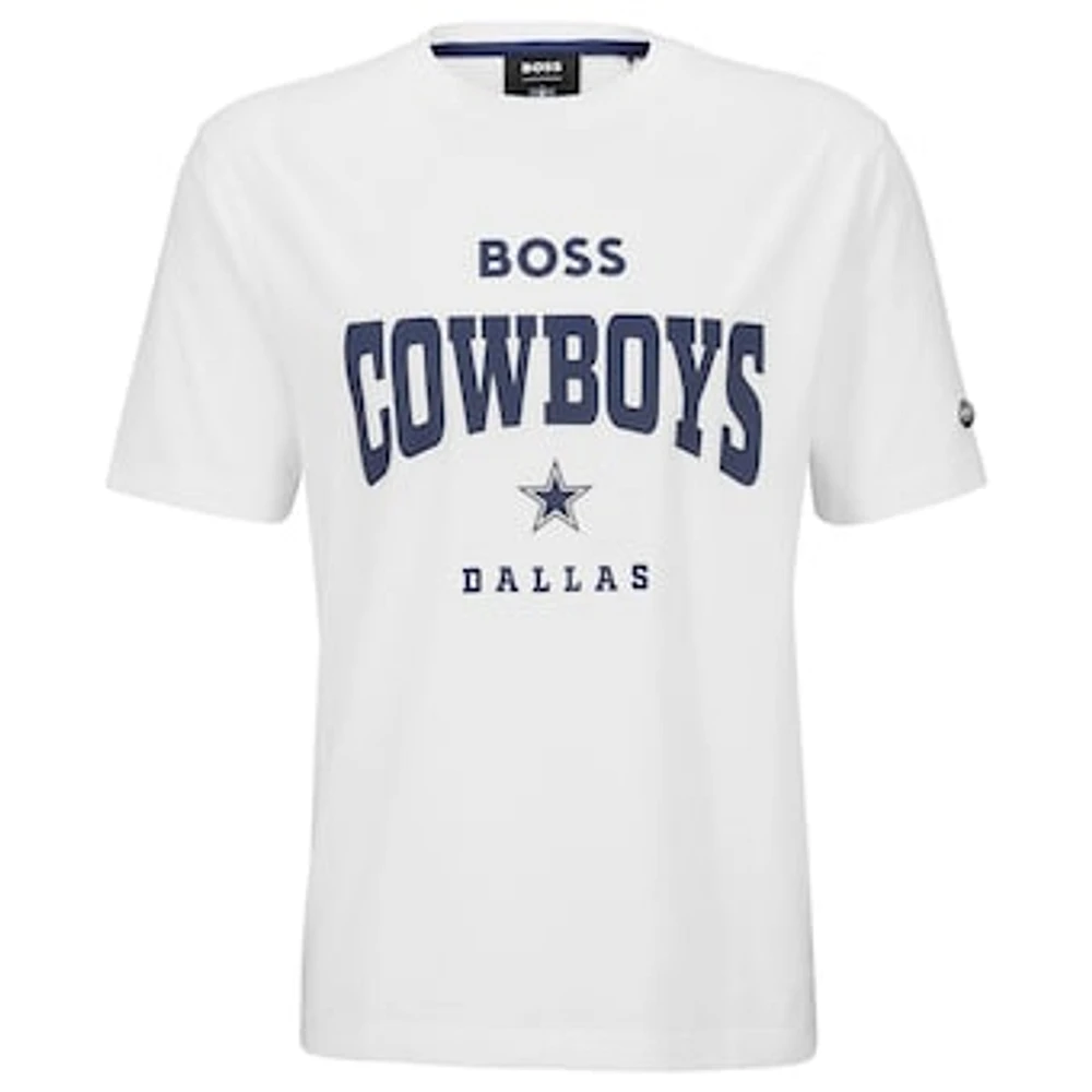 Men's BOSS X NFL  White Dallas Cowboys Huddle T-Shirt