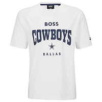 Men's BOSS X NFL  White Dallas Cowboys Huddle T-Shirt