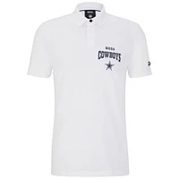 Men's BOSS X NFL Navy/White Dallas Cowboys Punter Polo