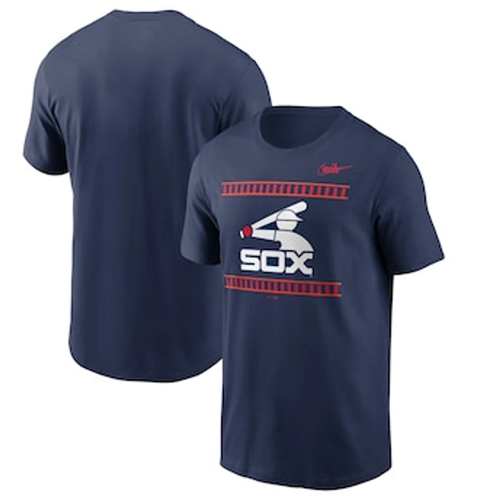 Men's Nike Navy Chicago White Sox Cooperstown Collection Hometown T-Shirt