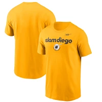 Men's Nike Gold San Diego Padres Slam Hometown T-Shirt