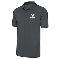 Men's Antigua  Graphite Vanderbilt Commodores Bowling Big & Tall Legacy Pique Polo