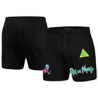 Men's Freeze Max Black Rick And Morty Shorts