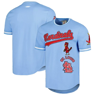 Men's Pro Standard Light Blue St. Louis Cardinals Cooperstown Collection Retro Classic T-Shirt