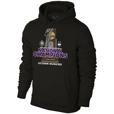 Original Retro Brand  Black UConn Huskies 2023 NCAA Men’s Basketball National Champions Pullover Hoodie