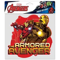 WinCraft Iron Man 8" x 8" Perfect Cut Decal
