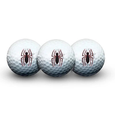 WinCraft Spider-Man 3-Pack Golf Ball Set