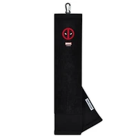 WinCraft Deadpool 16" x 24" Face/Club Tri-Fold Golf Towel