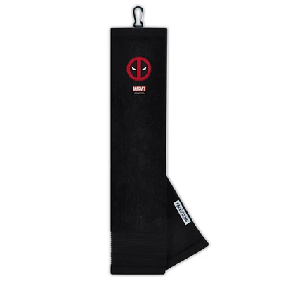 WinCraft Deadpool 16" x 24" Face/Club Tri-Fold Golf Towel