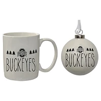 The Memory Company Ohio State Buckeyes Holiday Ornament & Mug Set