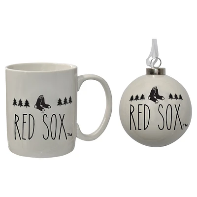 The Memory Company Boston Red Sox Holiday Ornament & Mug Set