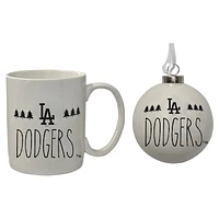 The Memory Company Los Angeles Dodgers Holiday Ornament & Mug Set