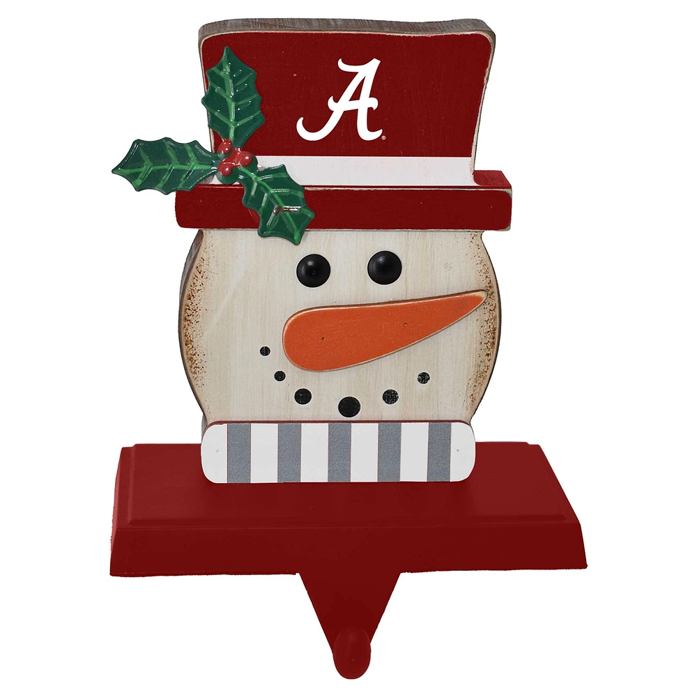 The Memory Company Alabama Crimson Tide Snowman Stocking Holders