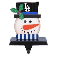 The Memory Company Los Angeles Dodgers Snowman Stocking Holders